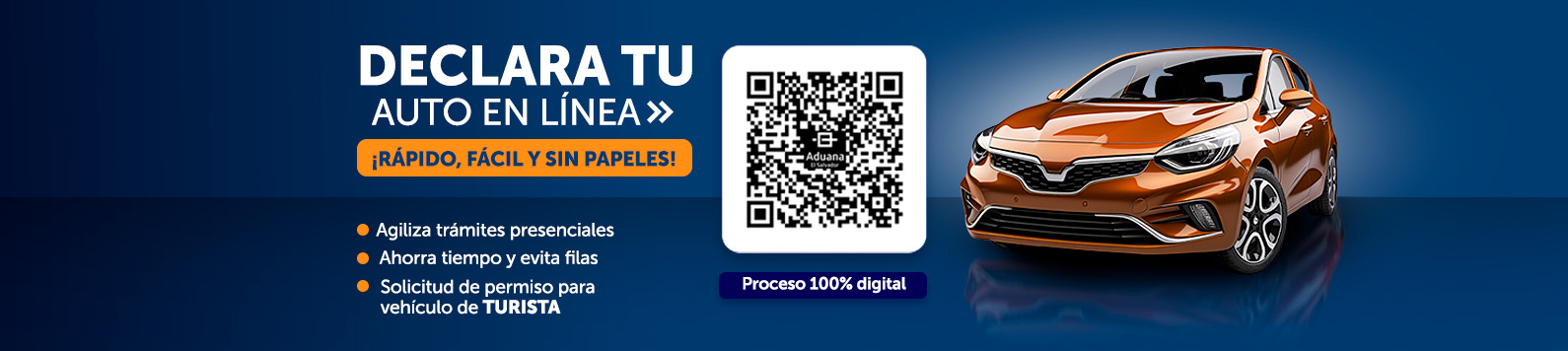 Declara tu auto en línea